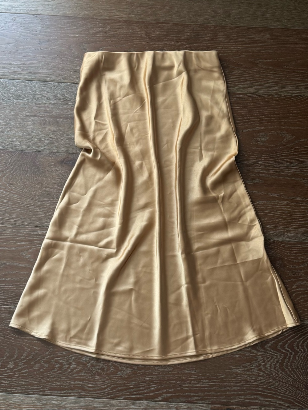 LK Luv Satin A-Line Skirt